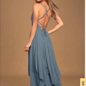 Lulu’s backless Maxi Dress